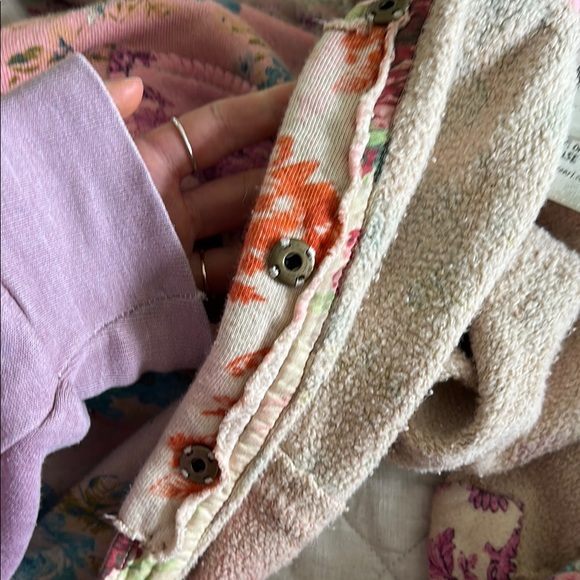 Magnolia Pearl Cotton Mirabeau Floral Patchwork Hooded Jacket - Picture 8 of 8